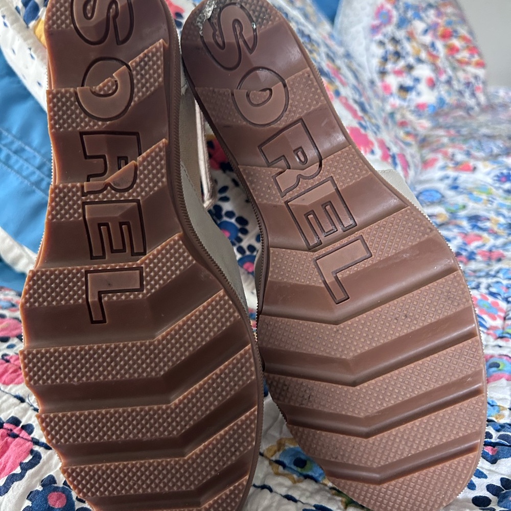 Sorel Joanie Ankle Strap Wedge sandals, size 8.5 - Picture 2 of 4